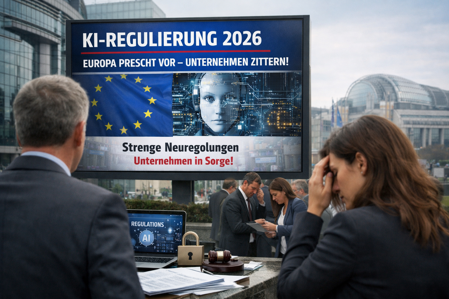 KI-Regulierung 2026: Europa prescht vor – und Unternehmen zittern